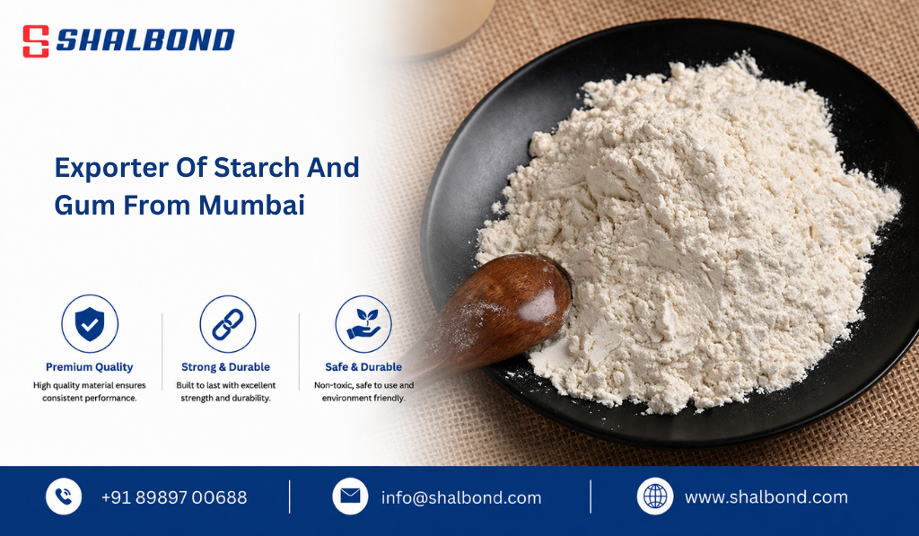 Exporter Of Starch And Gum From Mumbai