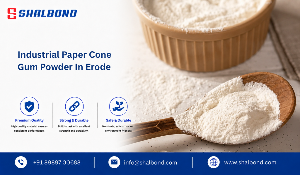 Industrial Paper Cone Gum Powder in Erode