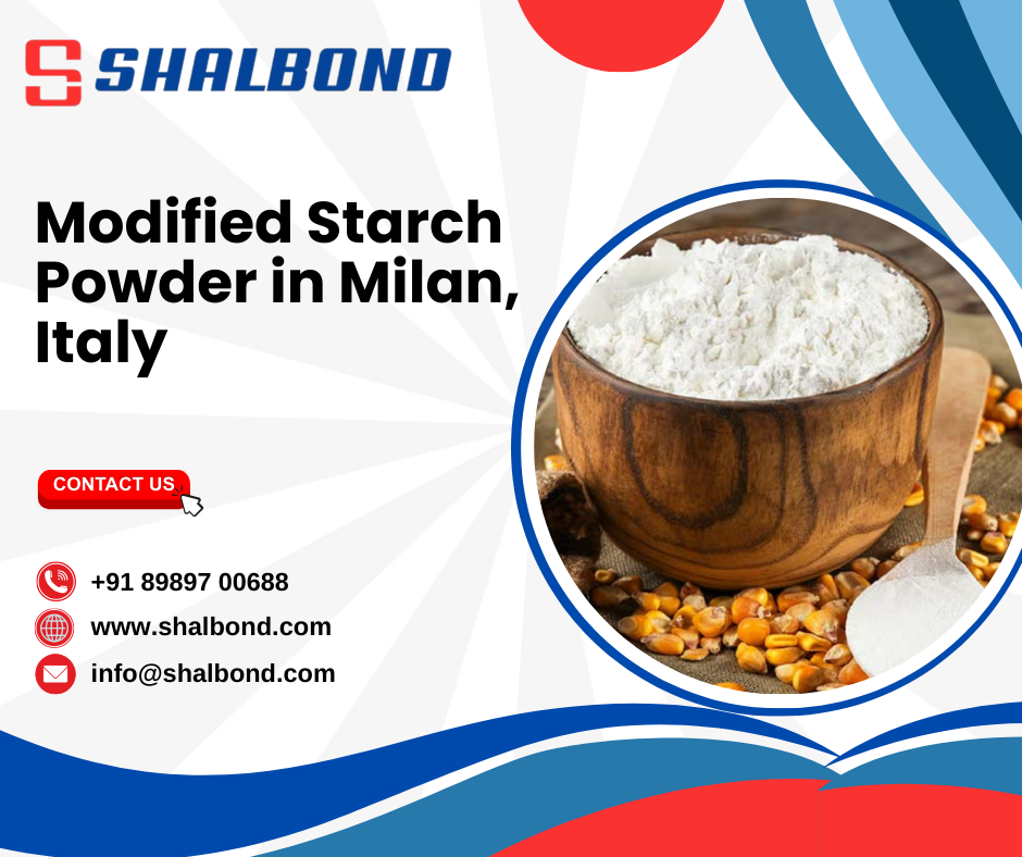 Modified Starch Powder in Milan, Italy