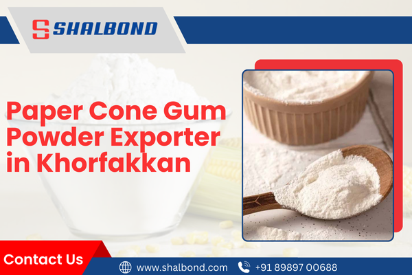 Paper Cone Gum Powder Exporter in Khorfakkan