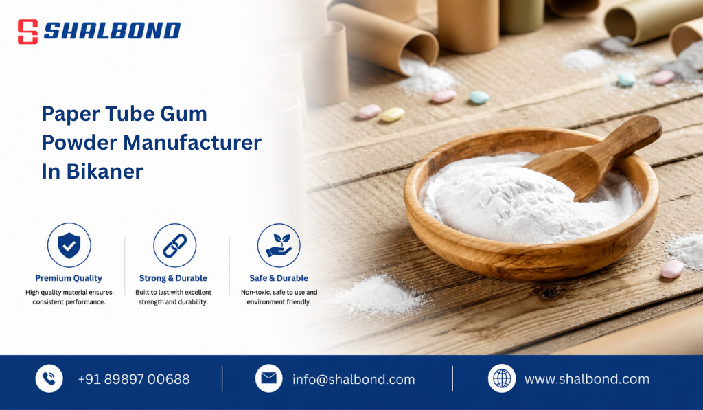 Paper Tube Gum Powder Manufacturer in Bikaner