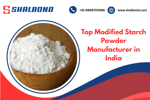 Top Modified Starch Powder Manufacturer in India